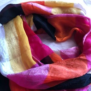 Vintage Oscar de la Renta silk headscarf